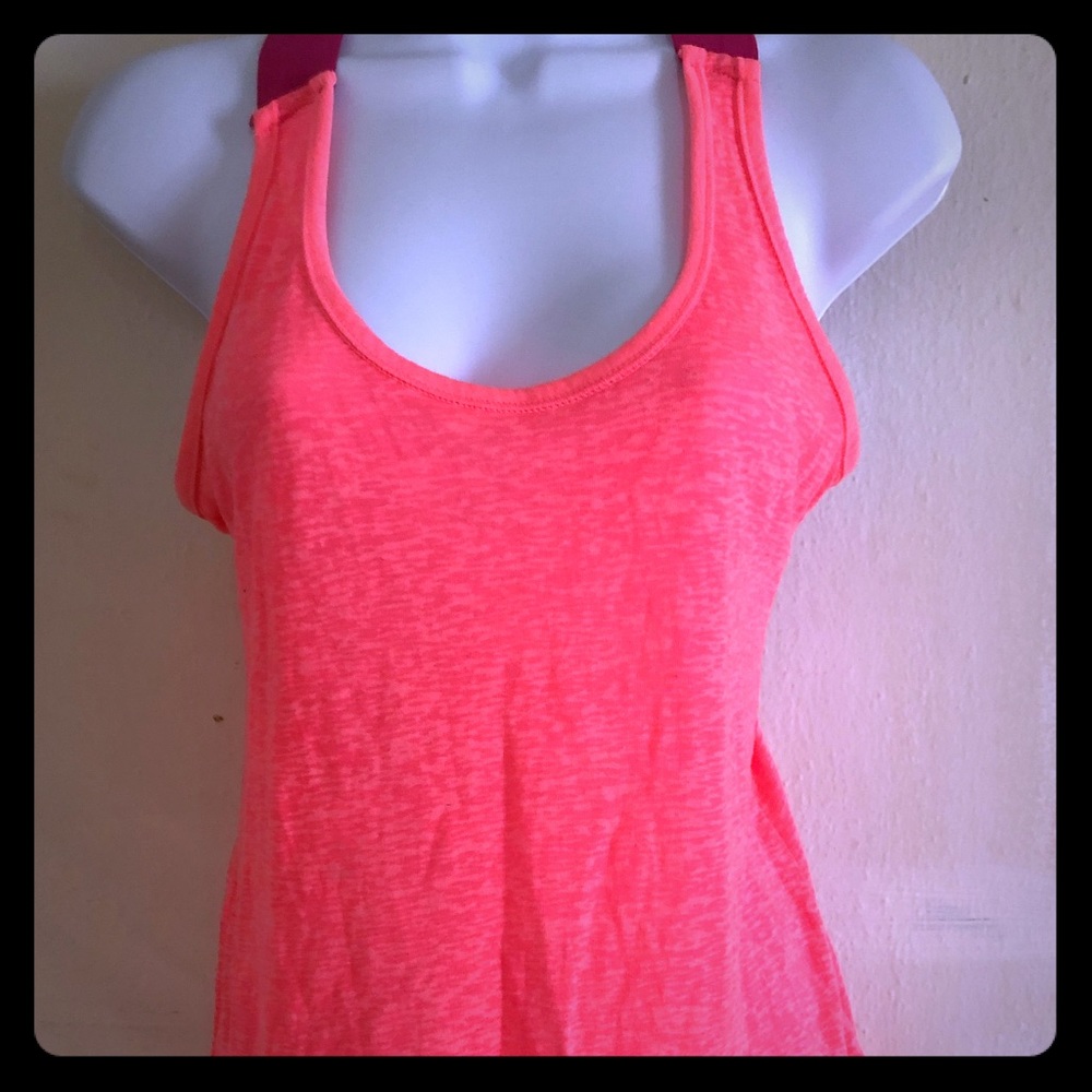Pink Razorback workout tank
